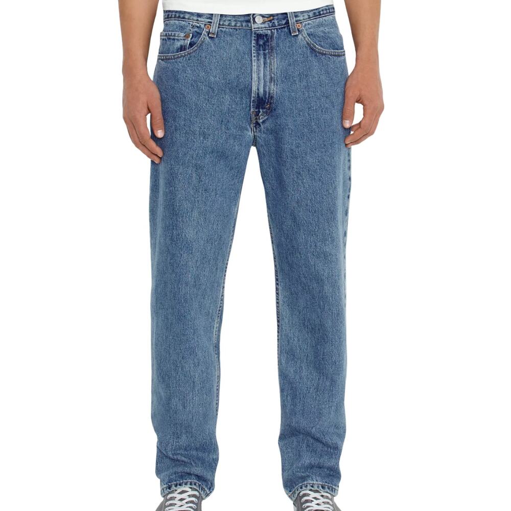 Levi’s Men’s 550 Relaxed Fit Jeans Stonewash Dad Jean 100% Cotton Sz 42 x 32